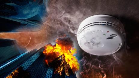 пожар сграда небостъргач