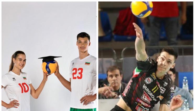 Волейбол - Алекс Николов и Никол Данкинова станаха посланици на волейбола
