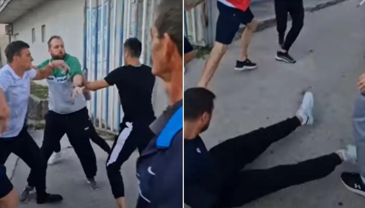 бой - Бой и скандали на мач в Босна, бивш халф на ЦСКА в центъра на събитията (ВИДЕО)