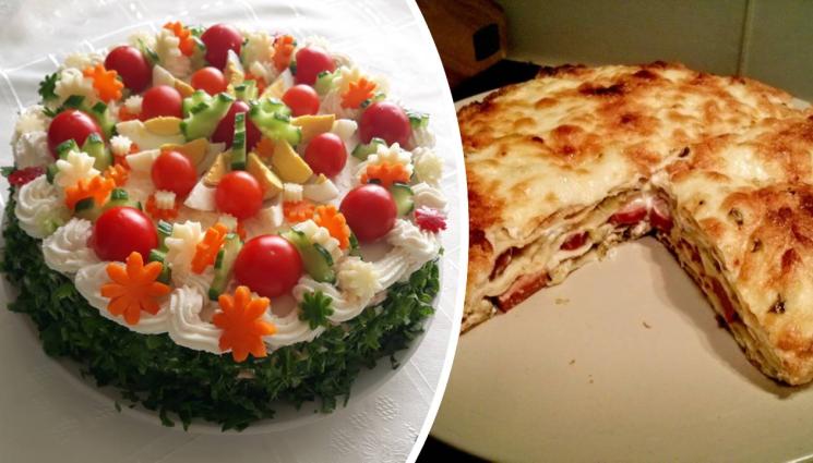рецепти - Вкусни солени торти