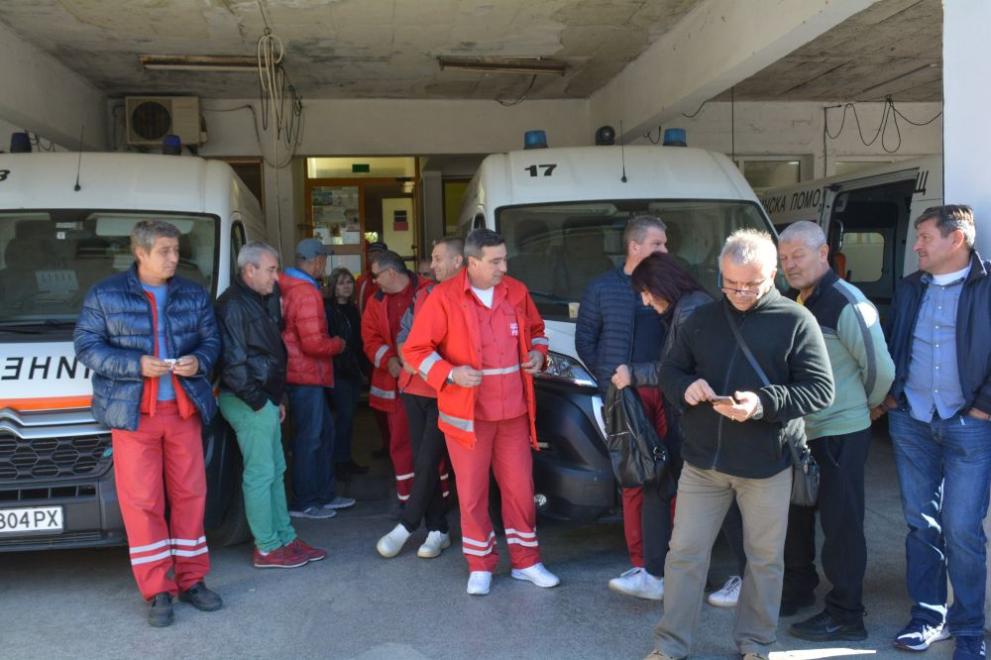  митинг медици Русе 