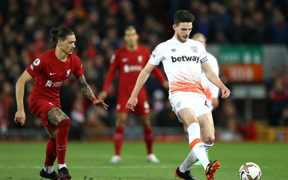 Ливърпул - Уест Хем, Висша лига