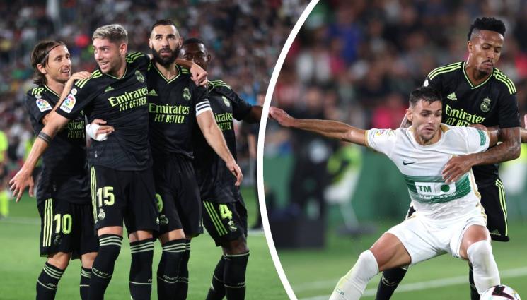 Реал Мадрид - Реал Мадрид вкара 6 гола, но победи последния Елче само с 3:0. Смърт на фен на трибуните забави мача на Реал Сосиедад и Майорка