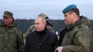 Заплахата от ядрена война нараства, заяви руският президент Владимир Путин.
