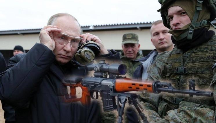 а - ОРЪЖИЕ В РЪЦЕТЕ: Путин постреля със снайпер (СНИМКИ и ВИДЕО)