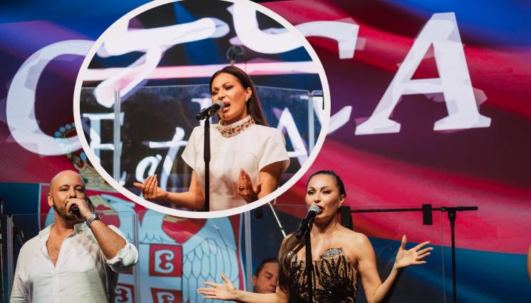 Цеца - Посрещнаха с шампанско и рози Цеца у нас