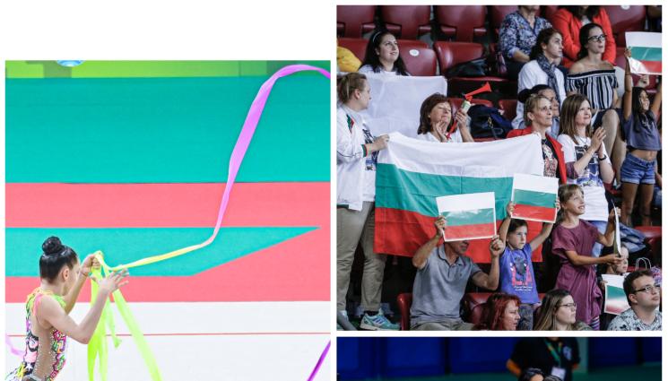 Художествена гимнастика - Три клуба напред на държавното по художествена гимнастика