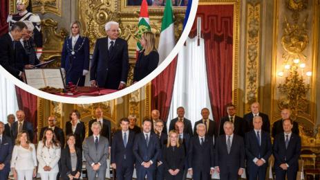 Джорджа Мелони клетва