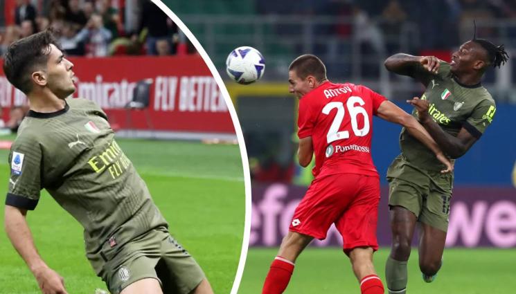 Валентин Антов - Антов с цял мач на „Сан Сиро“, но Милан не прости на Монца. Брахим Диас се отличи с два гола за шампионите