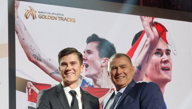 Добромир Карамаринов - Добромир Карамаринов награди най-добрите атлети в Европа