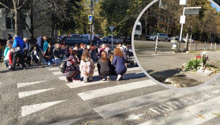 протест Гоце Делчев - Столичани на протест след поредната трагедия на пътя