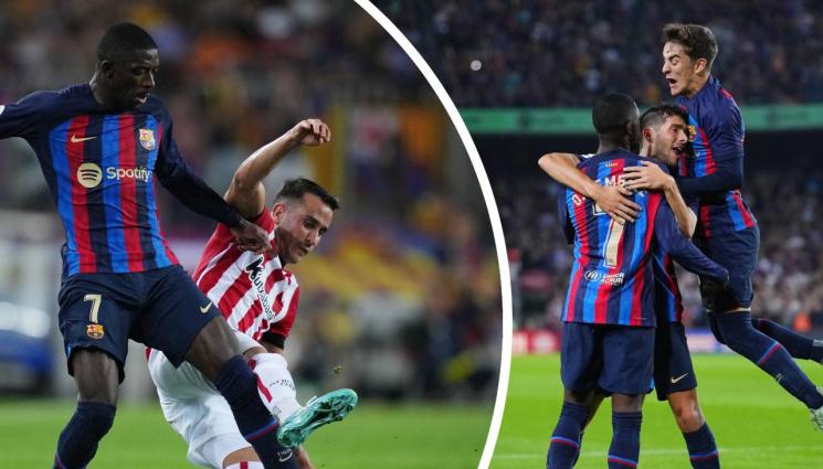 Барселона - Барселона разпиля Атлетик Билбао, Осман Дембеле с гол и три асистенции