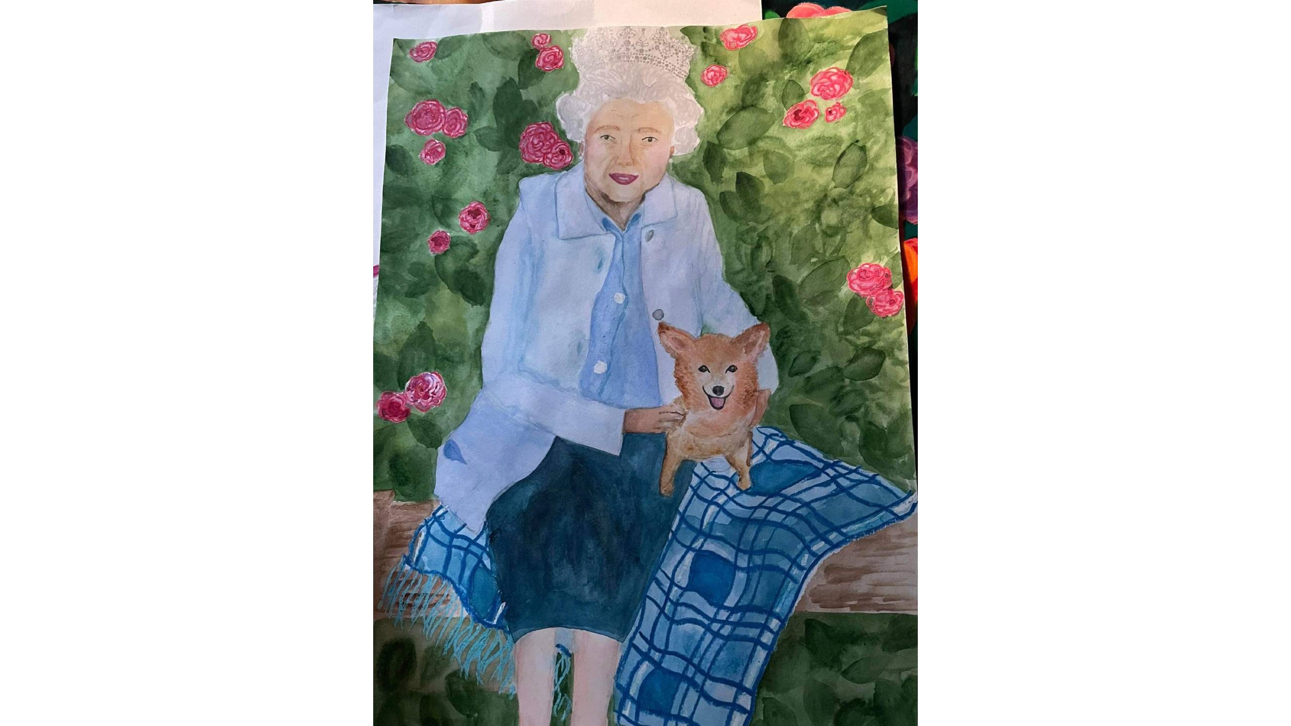 елизабет 2 рисунки