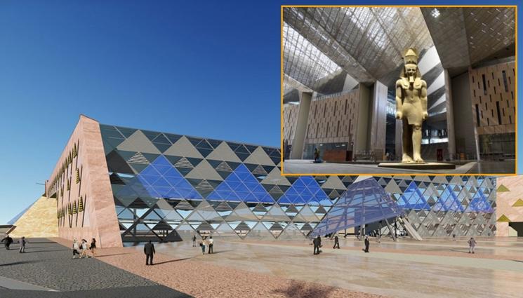 a - До пирамидите в Гиза отваря врати най-големият музей в света