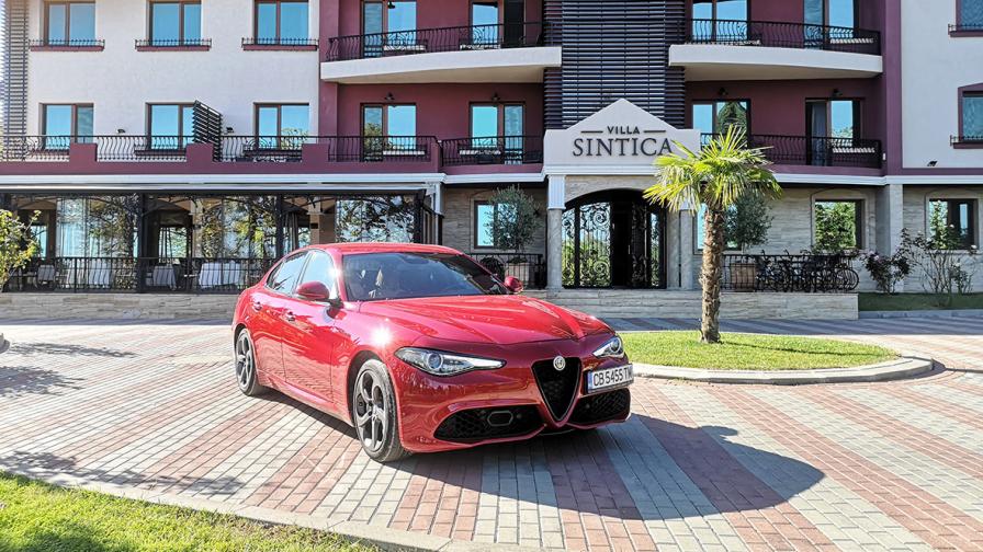 <p>Alfa Romeo Giulia: Bellissima (тест драйв)</p>