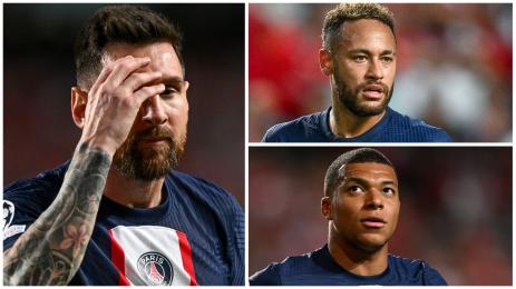 Неймар Меси Мбапе