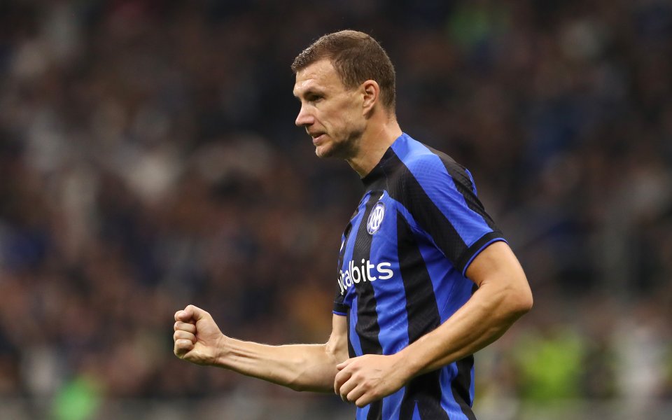 Нападателят на Интер Един Джеко коментира победата над Виктория Пилзен