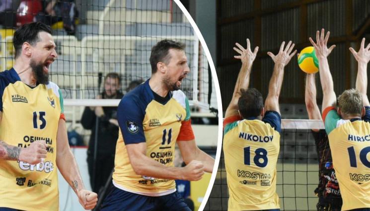 Хебър - Хебър отново проби в групите на Шампионската лига по волейбол