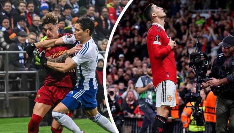 Лига Европа - Рома оцеля в Хелзинки, очертава се кървав сблъсък с Лудогорец. Роналдо се завърна с гол в Юнайтед при победата над Шериф Тираспол