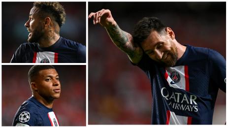 Неймар Меси Мбапе