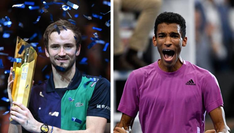 тенис - Даниил Медведев триумфира във Виена след обрат срещу Шаповалов.  Оже-Алиасим спечели трофея в Базел