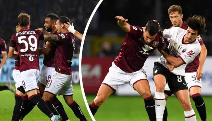 Милан - Торино нанесе втора загуба на Милан от началото на сезона