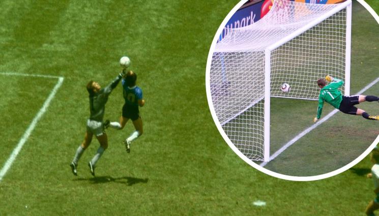 Марадона - Божията ръка е гаф №1 на световните