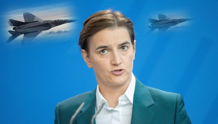 Бърнабич изтребители - ЗАПЛАХА: Сръбският премиер изригна, че ще свалят дронове, снимали техни казарми