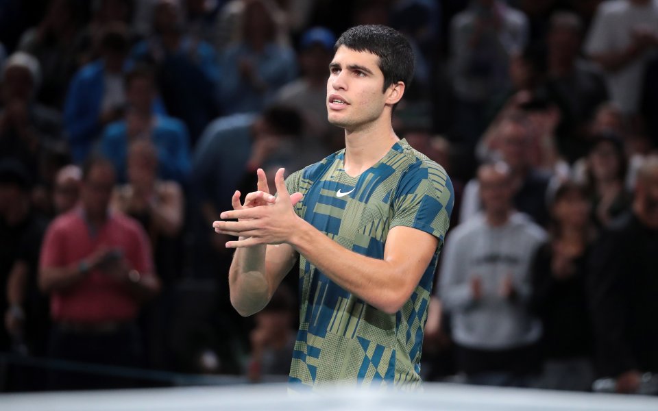 Карлос Алкарас ще пропусне финалния турнир на АТП и финалите