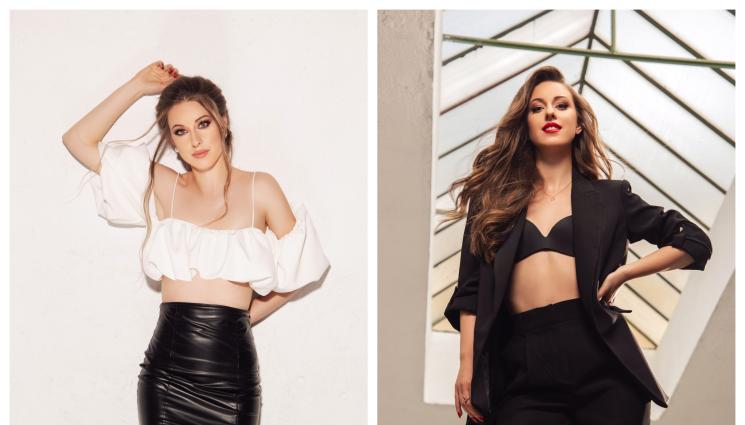 Мариета Петракиева - Певицата Мариета Петракиева пред 