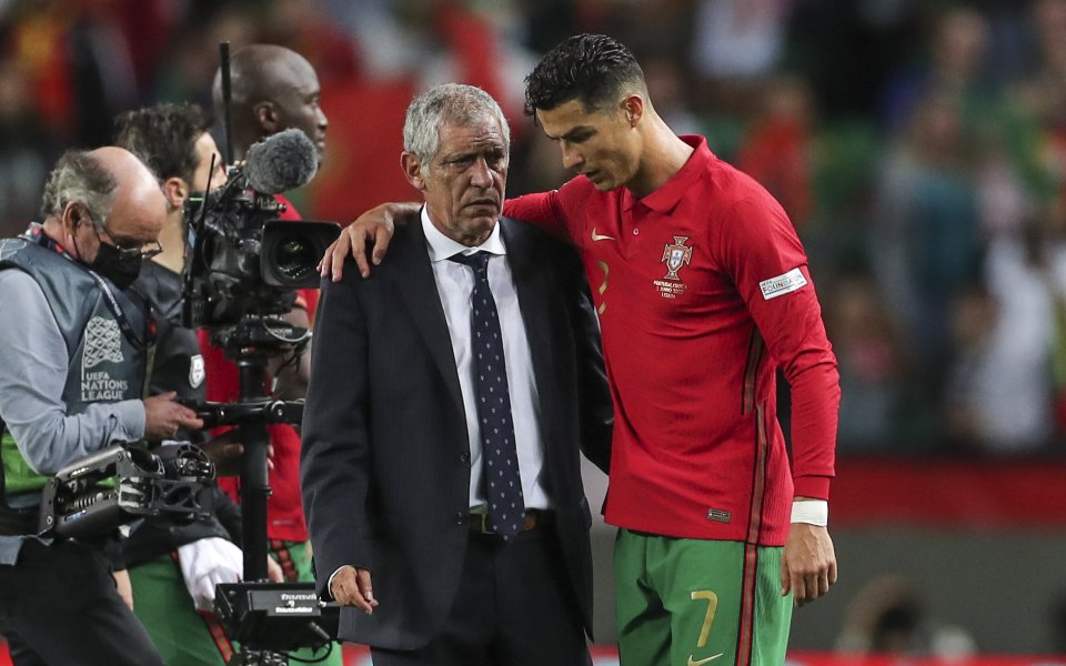 Селекционерът на Португалия изтръпнал заради формата на Роналдо