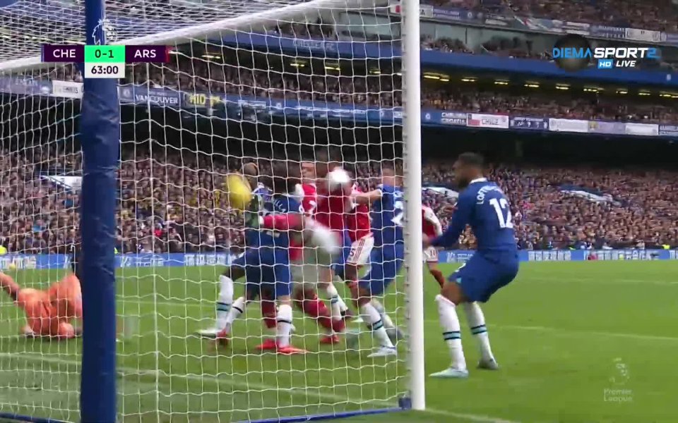 Арсенал поведе на Челси с 1:0 в мача от 15-ия