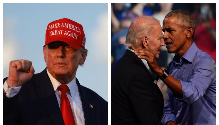 Доналд Тръмп Джо Байдън Барак Обама - ОТВЕТЕН УДАР: Тръмп вече пита републиканците ще поискат ли импийчмънт на Джо Байдън, ако спечелят изборите за Конгрес