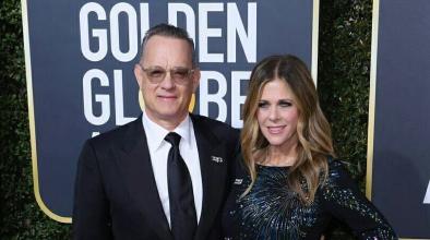 Tom Hanks и Rita Wilson на море в Гърция