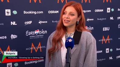 Виктория впечатли с изящна визия на Евровизия 2021