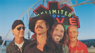 Red Hot Chili Peppers на Алеята на славата в Холивуд