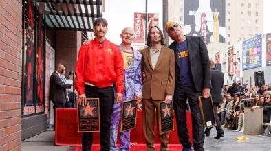 Red Hot Chili Peppers вече имат звезда в Холивуд 