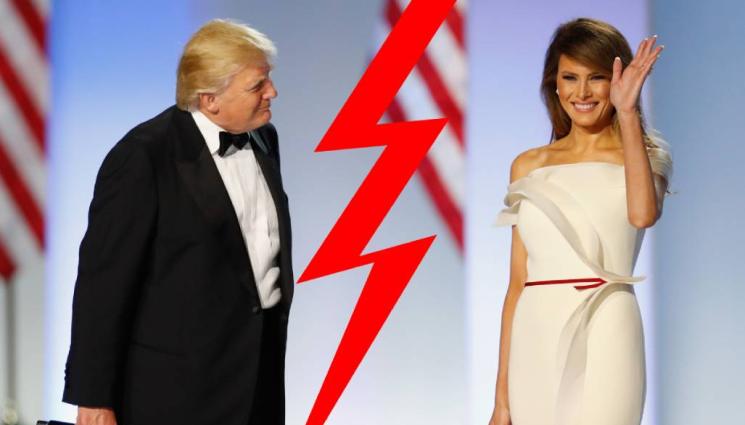 тръмп - Тръмп гневен на Мелания: Заради нея подкрепил телевизионен водещ на изборите