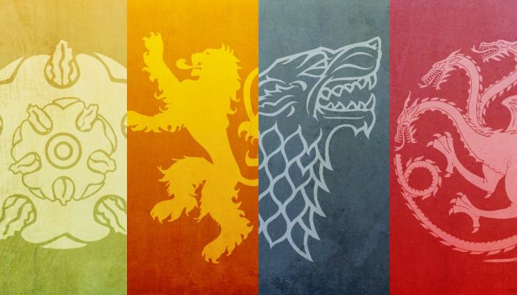 игра на тронове - ЗЛАТНО ВРЕМЕ: Към кой от домовете в „Игра на тронове” принадлежите