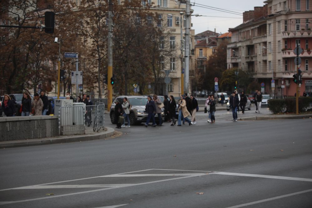 Национален протест на синдикати. Блокираха центъра на София