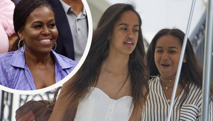 Мишел Обама Саша Малия - СТРОГО ВЪЗПИТАНИЕ: Мишел Обама призна, че е удряла децата си!