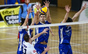 Левски с пета поредна победа в efbet Супер Волей