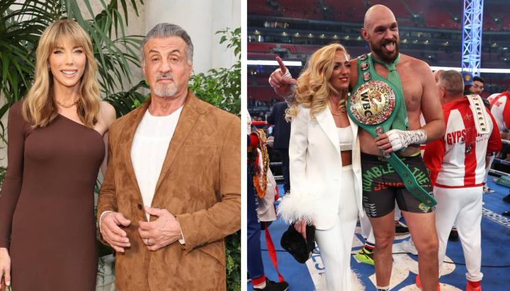 Силвестър Сталоун Тайсън Фюри - Сталоун кани Фюри в