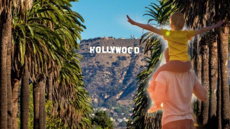 холивуд баща дъщеря