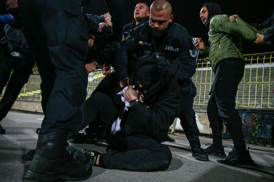 Бой и арести след Левски Славия1
