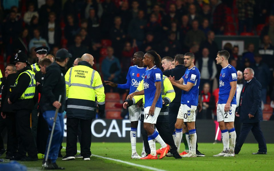 Отборът на Евертън загуби с 0:3 от Борнемут в мач