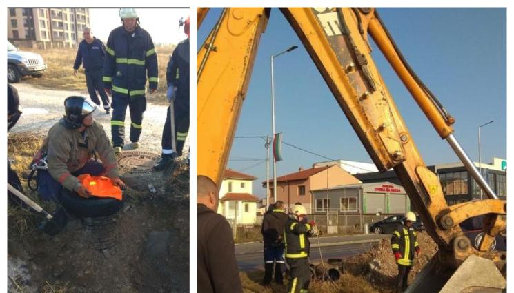 тръба Пловдив - УЖАС: Напът към дома пловдивчанин падна в отводнителна тръба