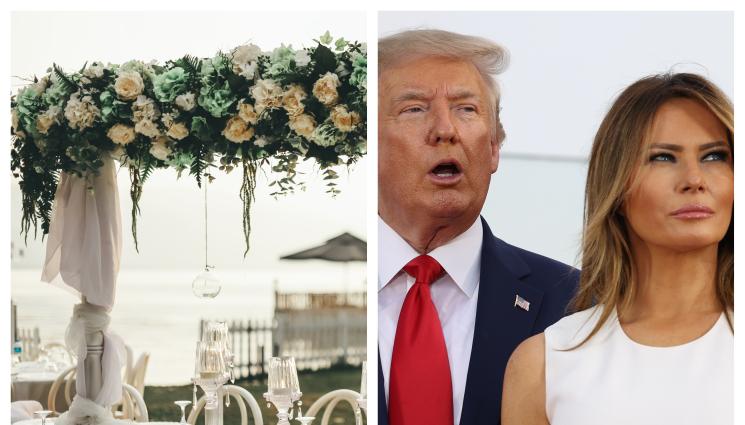 Доналд Тръмп Мелания - ТЕЖКА СВАТБА: Щерката на Тръмп се венча за млад милиардер (СНИМКИ/ВИДЕО)
