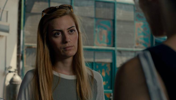 Цветина Петрова - Актрисата Цветина Петрова пред 