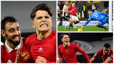 Гарначо Манчестър Юнайтед Фулъм